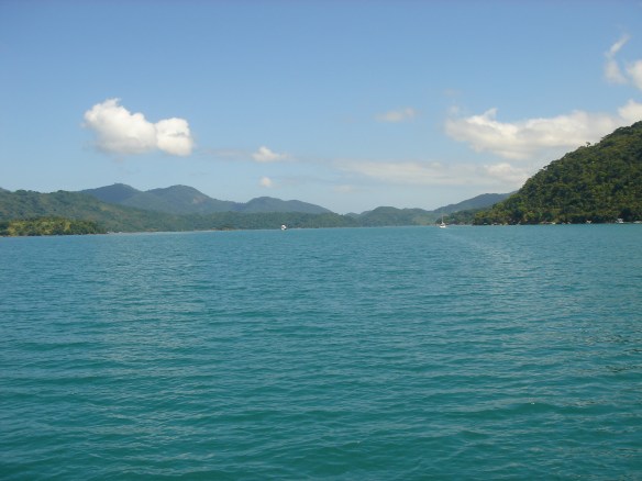 Chegando ao Saco do Mamanguá