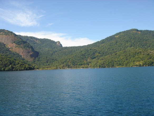 As várias paisagens do Sítio Forte, durante nossa navegada