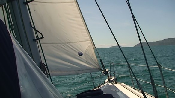 Velejando rumo à Cajaíba 