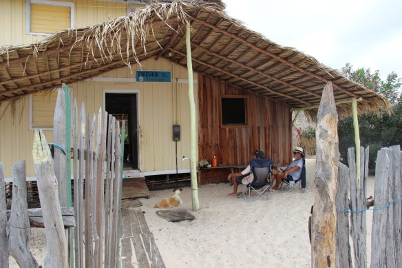 Pousada Ilha Lençoês (é assim que esta escrito na placa)