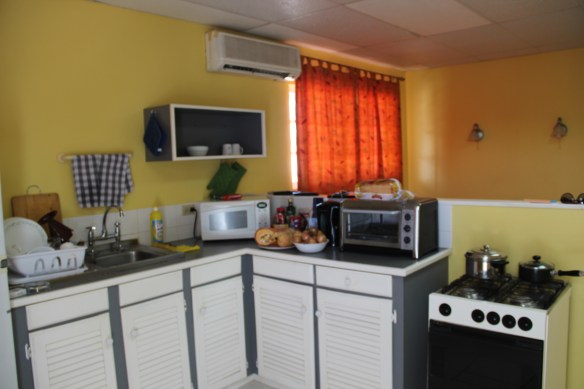 Apartamento da Marina que alugamos enquanto o veleiro estava em terra.