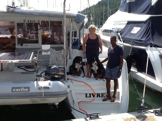 Rô, Serginho, Mel e Boni.